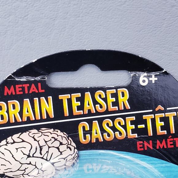Greenbrier Intl. Metal Brain Teaser Challenge Puzzle Games New Sealed in Package - Picture 4 of 8